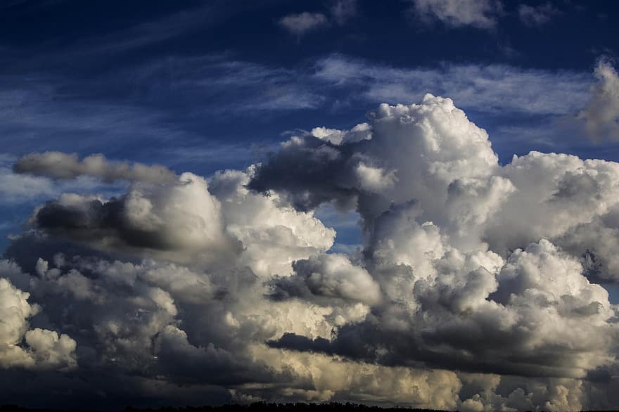 dangus, debesys, „cloudscape“