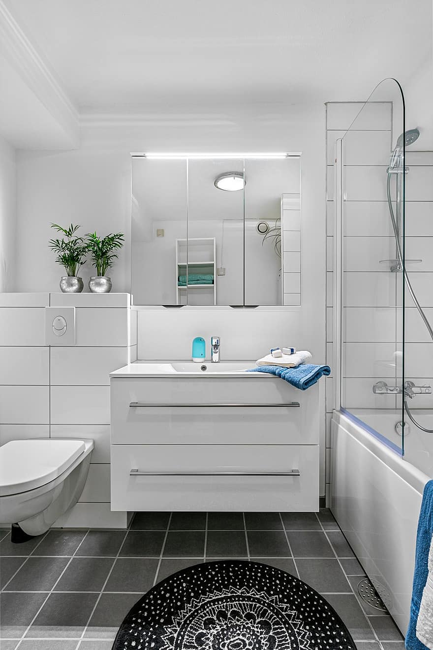 ванна кімната, раковина, дизайн інтер'єру, нерухомість