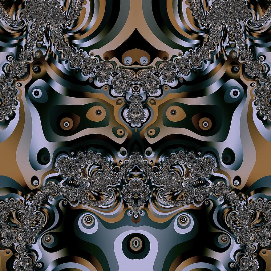 fractal, taide, kuvamateriaali, design, värikäs, kuvio, luova, dynaaminen, tyylikäs, Mandala
