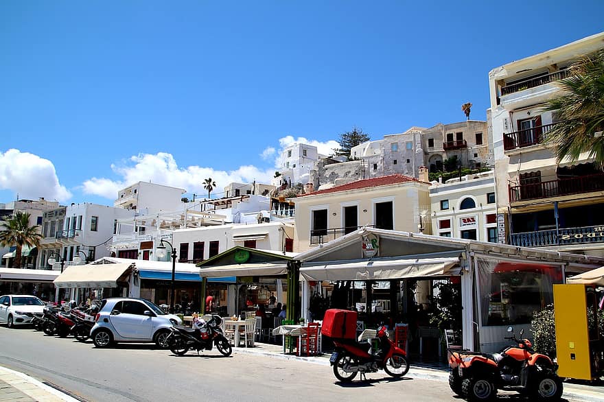 Yunani, perjalanan, naxos, pusat bersejarah, liburan, pulau