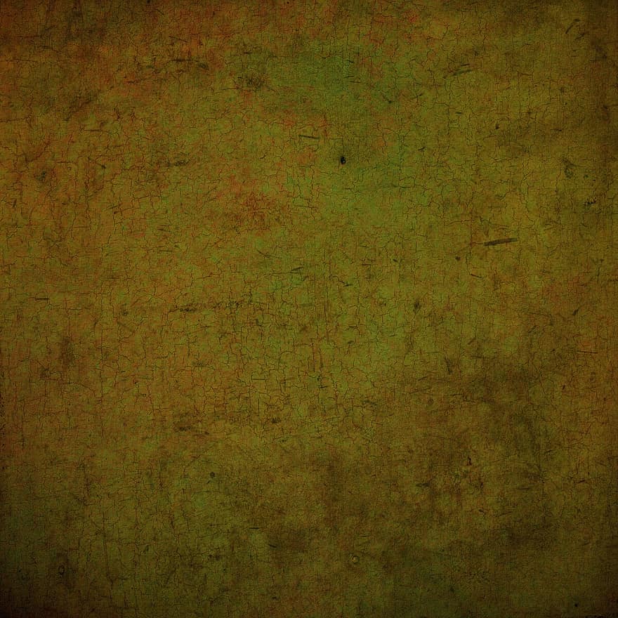grøn, Brun, grunge, baggrund, papir, digital, grafisk, årgang, brunt papir