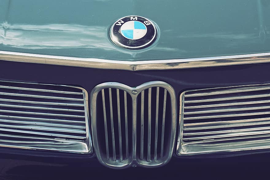 BMW, auto-, voertuig, auto, vervoer, landvoertuig, chroom, oubollig, wijze van transport, vintage auto, glimmend