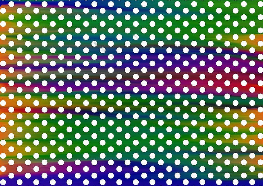 Polka Dots, Dots, Polka, Pattern, Background, Design, Art, Textile, Scrapbooking, Patterned, Dotted
