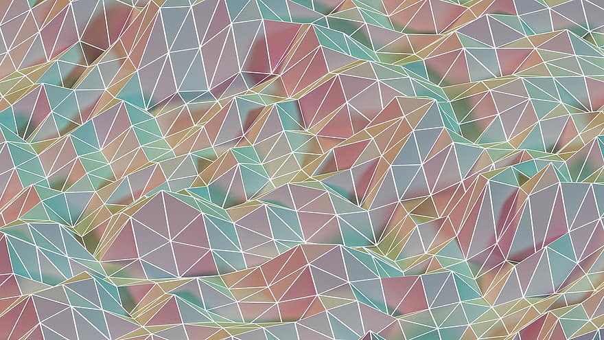треугольник, меш, оказывать, фон, обои на стену, угловая, текстура, декоративный, кристалл, творческий, низкополигональная
