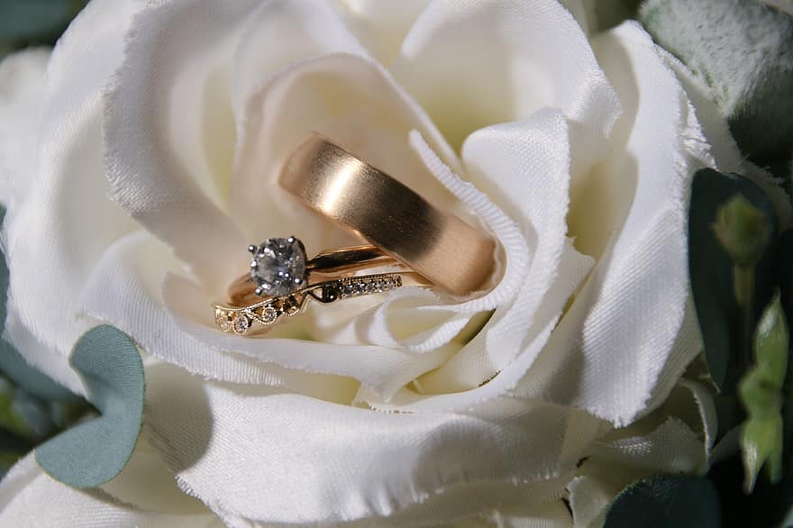 ringer, giftering, bryllup band, bryllup smykker, ekteskap