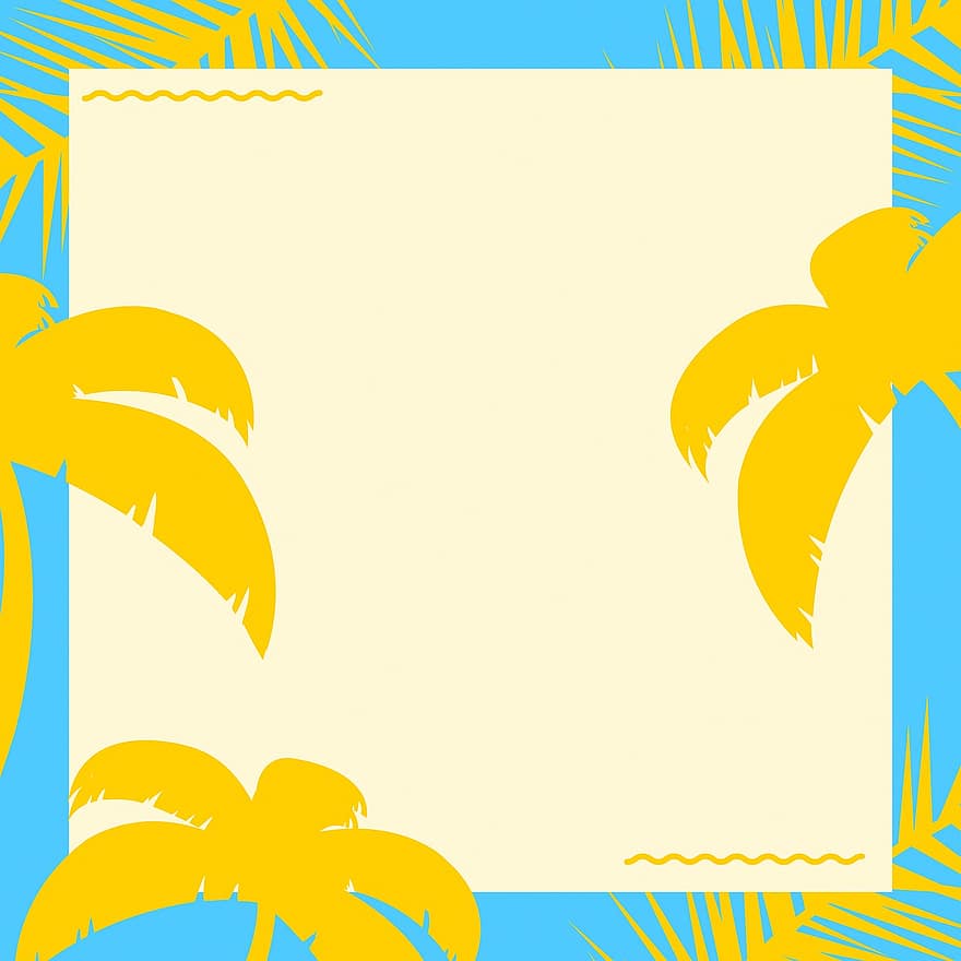 carta digitale, palme, tropicale, spiaggia, isola, alberi, modello, scrapbooking, Vintage ▾, carta, design