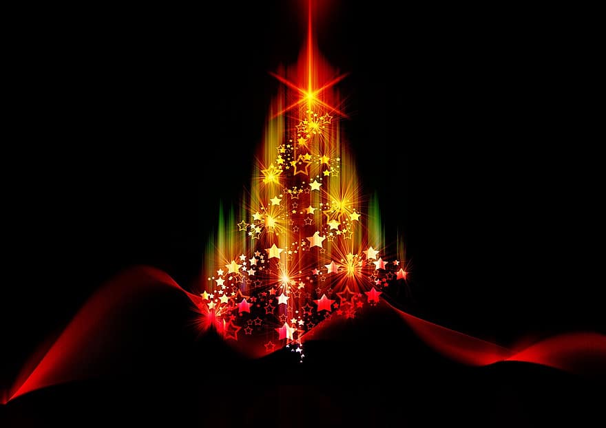 クリスマス、デコレーション、バックグラウンド、出現、クリスマスの時期、クリスマスツリー、木の装飾、デコ