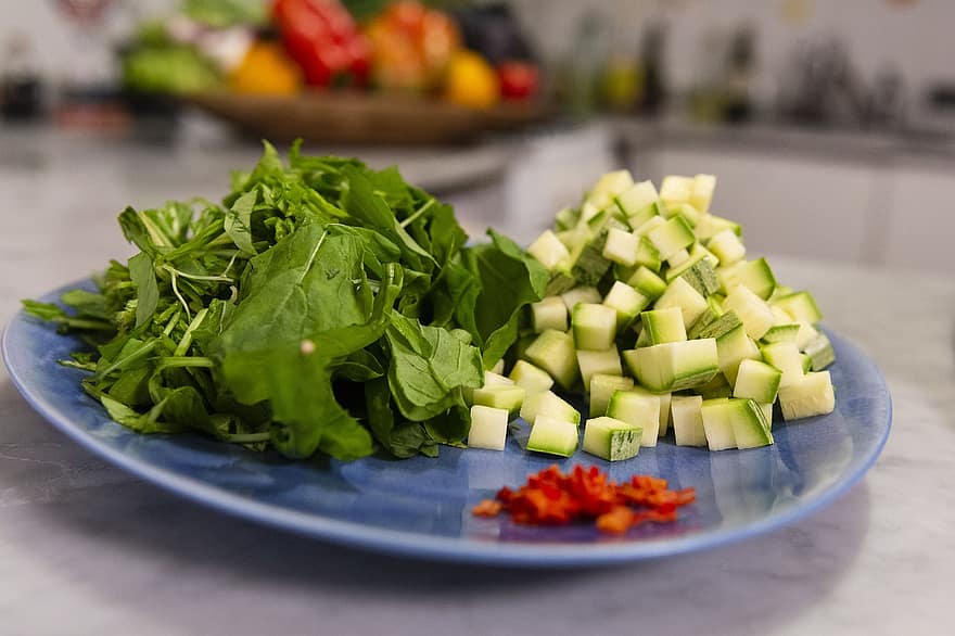 salade, en bonne santé, aliments, des légumes, Frais, nutrition, régime, végétarien, manger, vitamines, cuisine