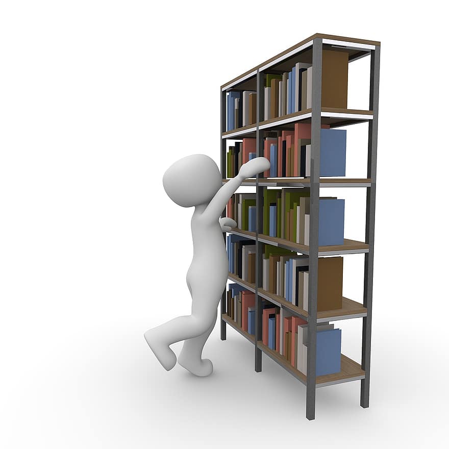 könyvek, könyvtár, tudás, olvas, könyv, tanul, tanulmány, oktatás, irodalom, könyvespolc, polc