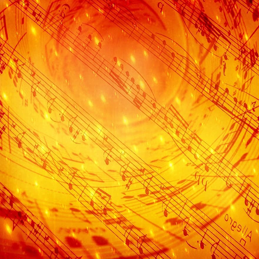 фон, текстура, оранжевый, желтый, Музыка, огни, Оранжевая музыка, оранжевый свет, оранжевая текстура