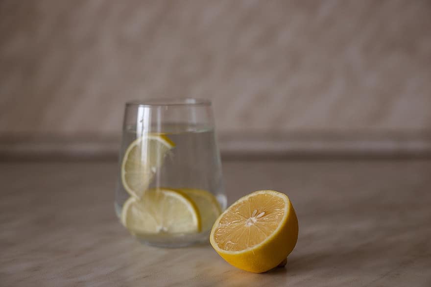 citrina, vaisiai, vanduo