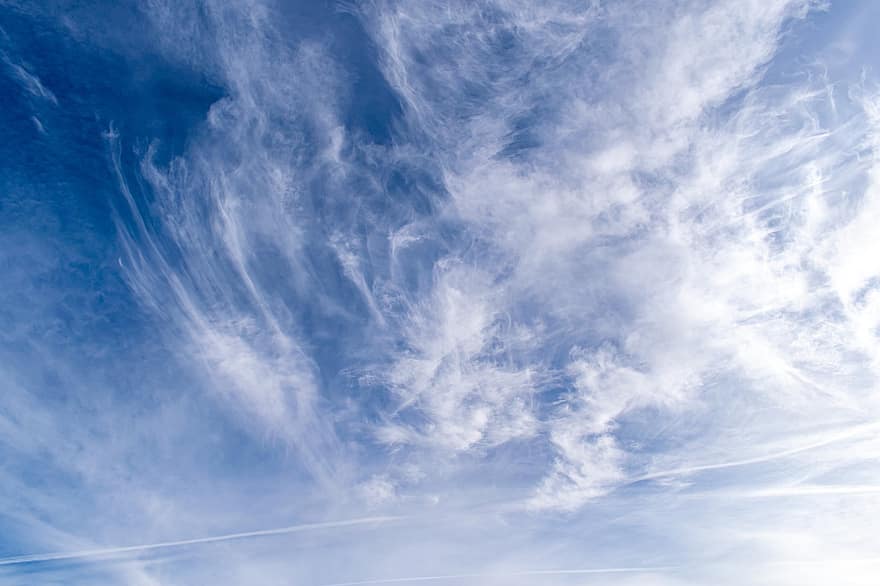 雲、空、雰囲気、白い雲、青空、cloudscape、自然