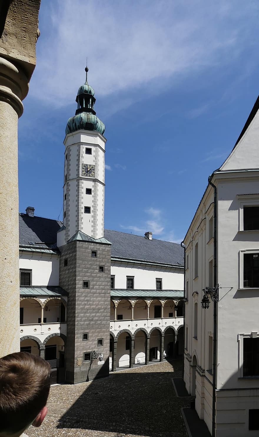 Schloss, Tschechische Republik, die Architektur, Reise