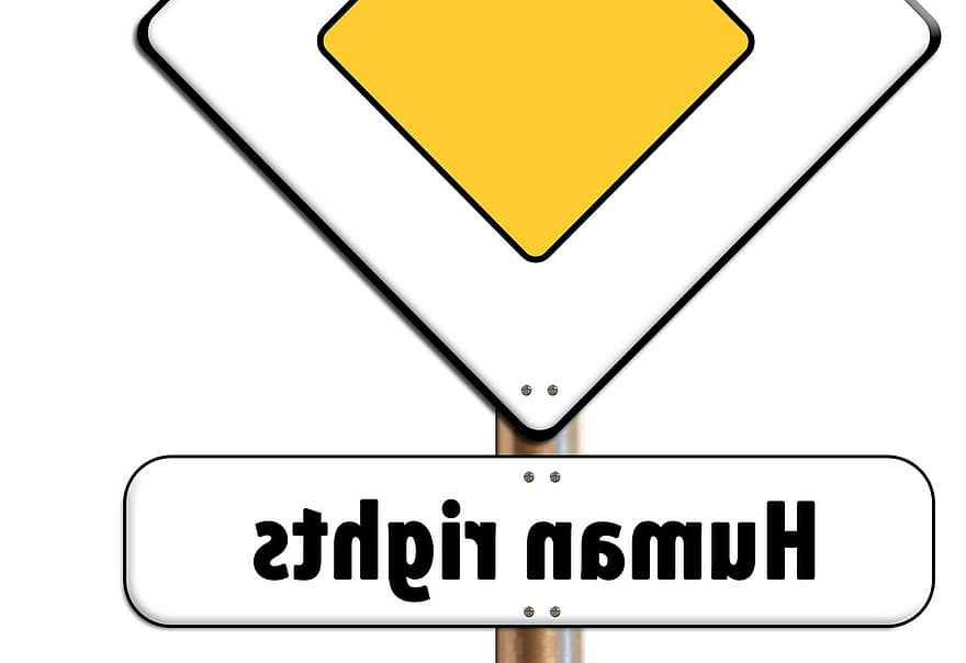Traffic Sign, Human Rights, Right, Justice, Road Sign, Shield, Street Sign, Right Of Way, Yield, Priority
