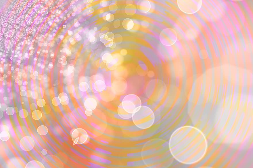Bokeh, New Age, Background, Color, Slightly, Bright