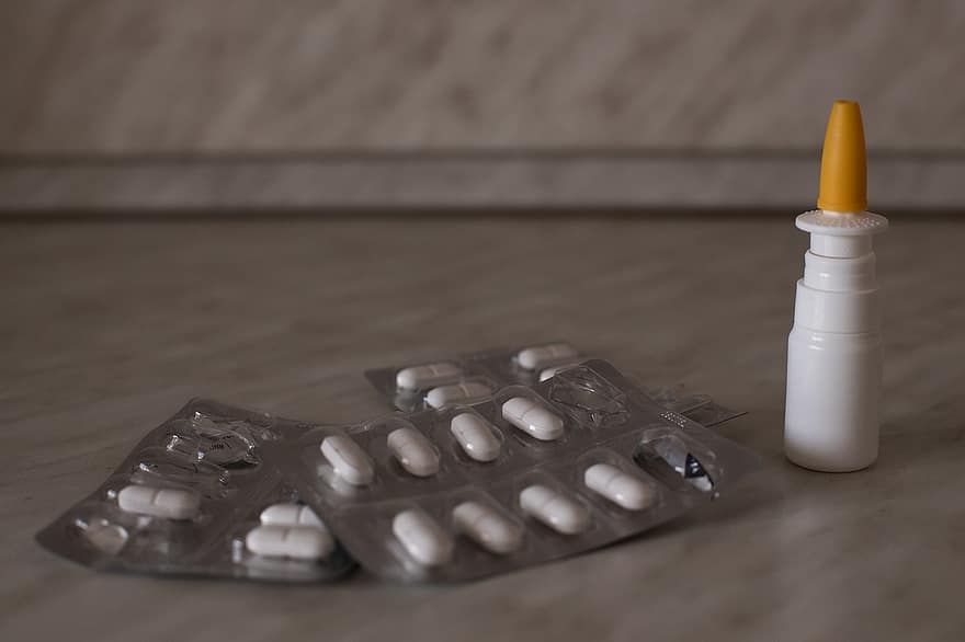 Medicine, Blister Packs, Drops, Drugs, Antibiotics, Basket, Grocery, healthcare and medicine, pill, capsule, close-up