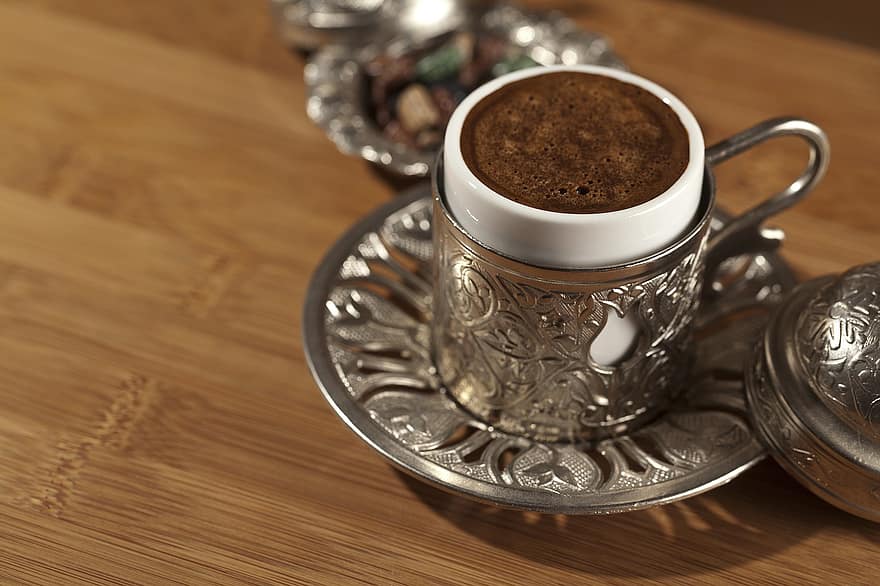 Turkish Coffee, Coffee, Traditional, Delicious, Plop, Presentation, Turkish Coffee Presentation, Chocolate, Culture, Beautiful