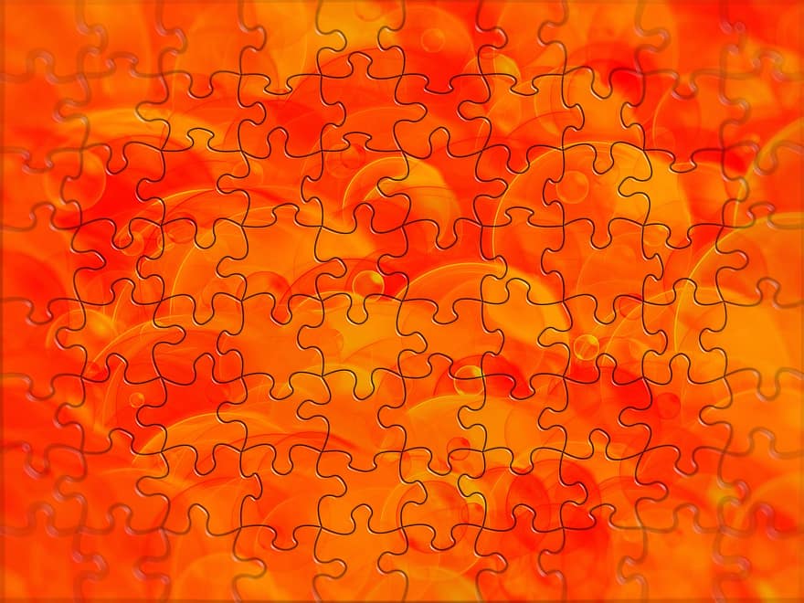 achtergrond, structuur, puzzel, kleurrijk, oranje, behang, patroon, abstract, achtergronden, verbinding, oplossing