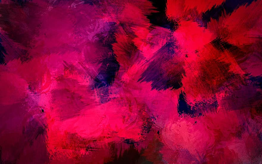 Background, Texture, Pattern, Template, Red, Abstract, Purple, Pink, Brush, Painted, Dark