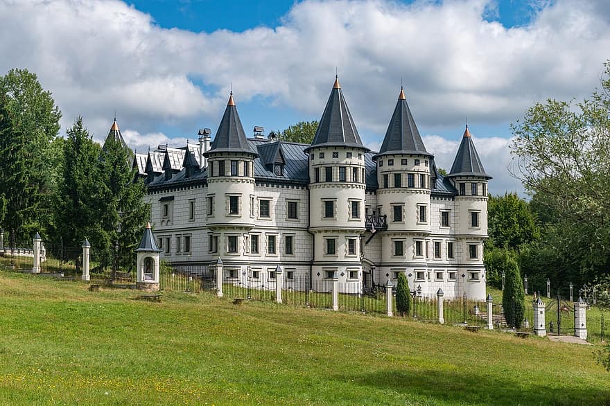 Castelul Marcus, Slovacia, castel, arhitectură, clădire, de basm, palat, istoric, Reper