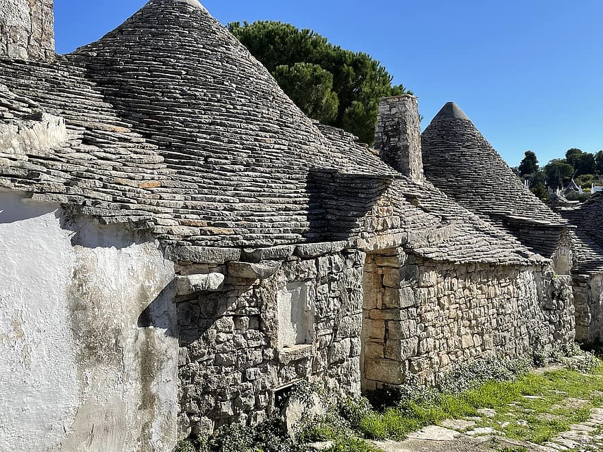 Trulli, Medieval, Shelter, Travel, old, architecture, history, cultures, ancient, stone material, building exterior