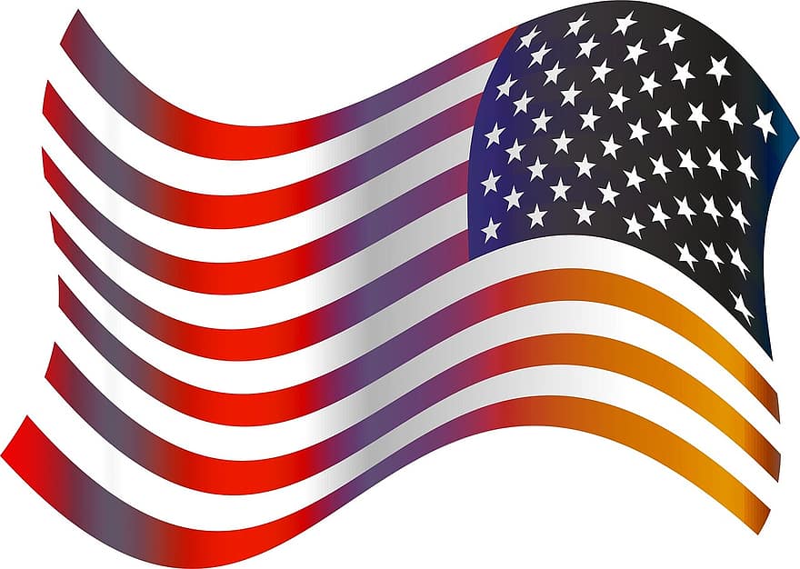 флаг, флаги мира, Королевство, герб, страна, путешествовать, Америка, Соединенные Штаты Америки, американский флаг