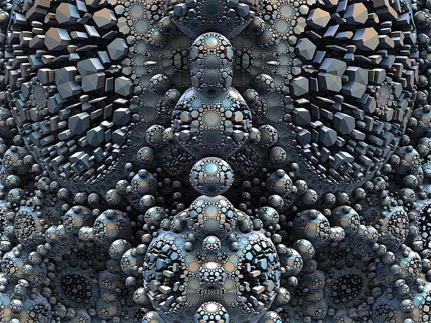 καθιστώ, 3d, fractal