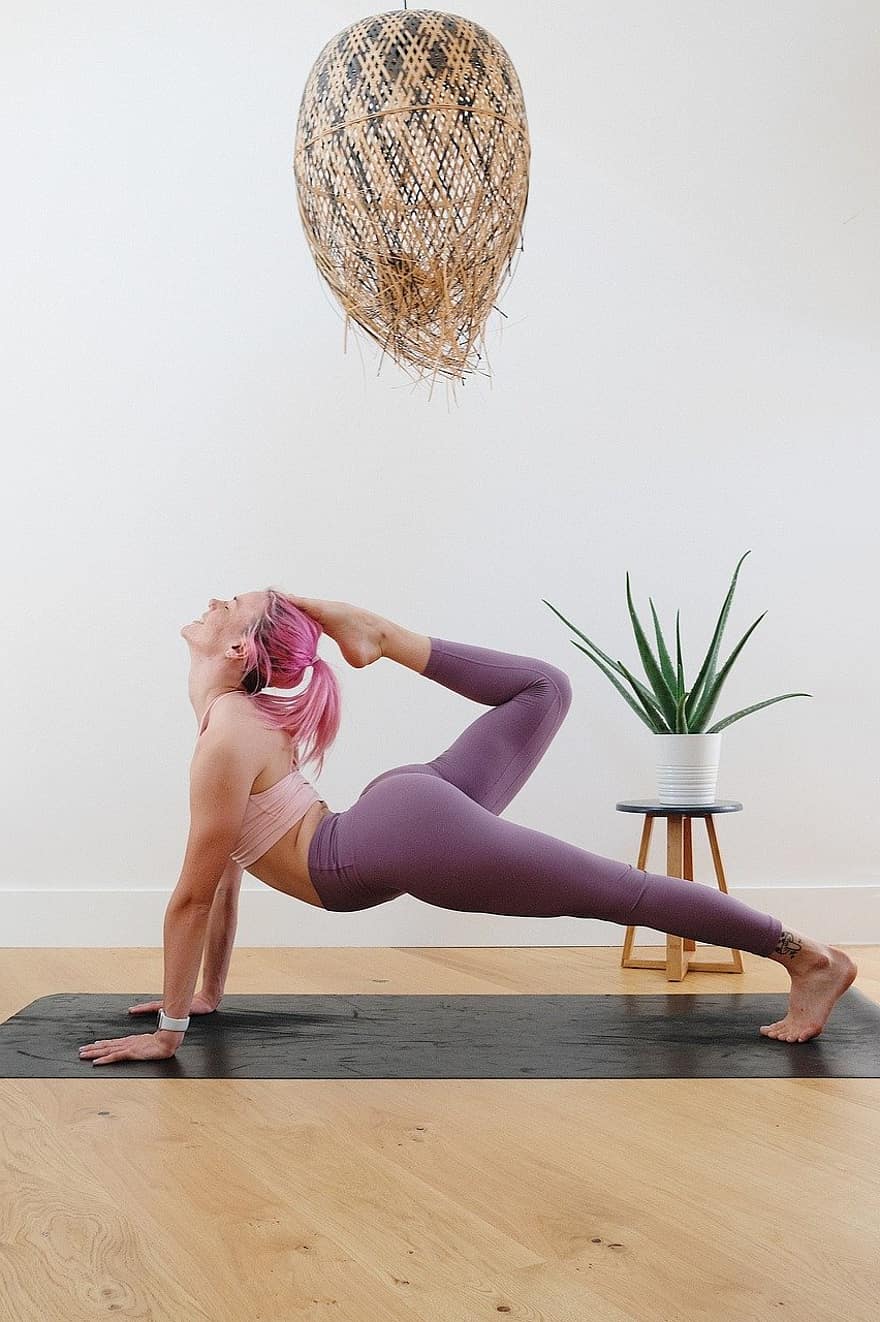 Yoga, Frau, Fitness