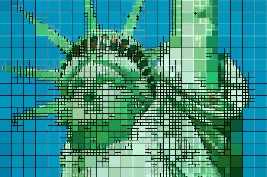 статуя Свободы, Соединенные Штаты Америки, дом, ориентир, условное обозначение, Соединенные Штаты, памятник, Америка