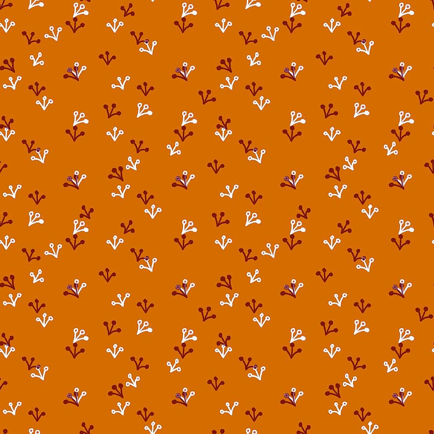 orange Hintergrund, Kritzeleien, orangefarbene Tapete, Dekor Hintergrund, Design, Kunst, Scrapbooking, Dekoration, Muster, Hintergründe, Vektor