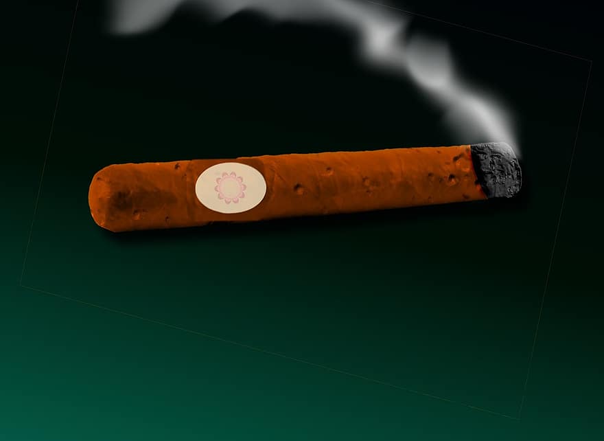 सिगार, धुआं, धूम्रपान, बीमार, फेफड़ों का कैंसर, तंबाकू, घातक