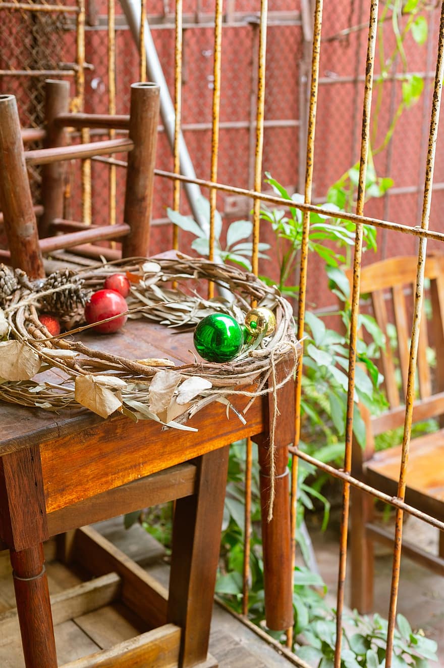 Kerstmis, decoratie, ornament, snuisterij