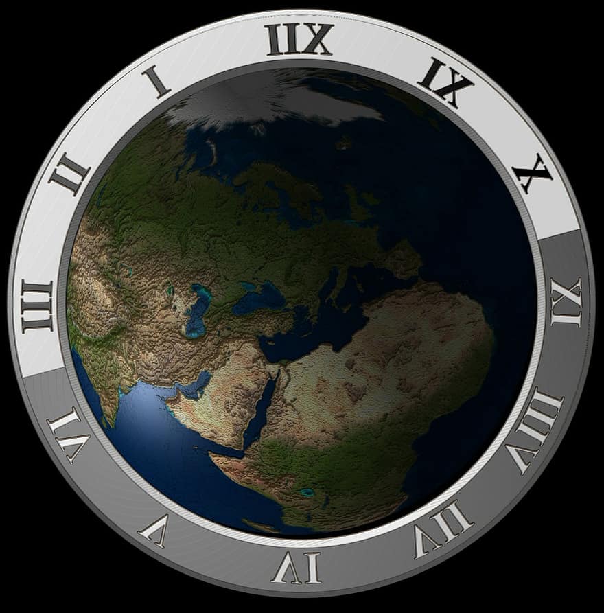 Часы, цифры, набирать номер, платить, земной шар, Мир, планета, континенты, Европа, Азия, Африка