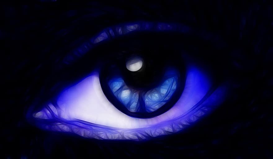 occhio, misterioso, spirituale, mistero, buio, occhi stupendi, bellezza nera, occhio nero