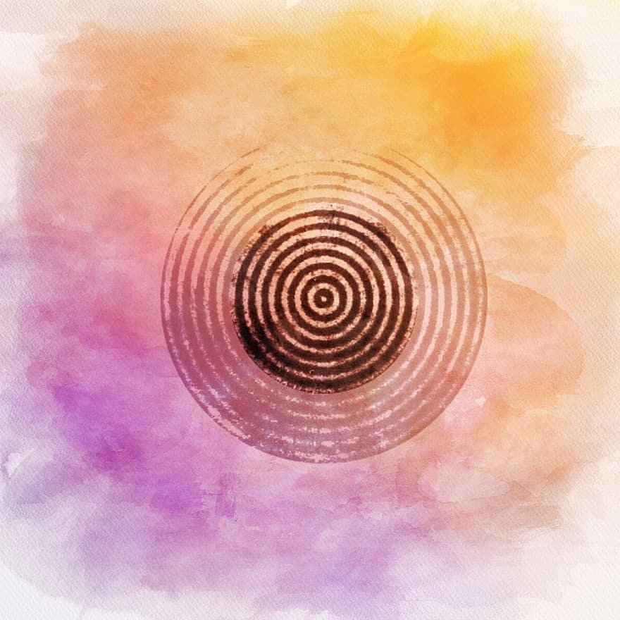 tło, abstrakcyjny, Struktura, kolorowy, spirala
