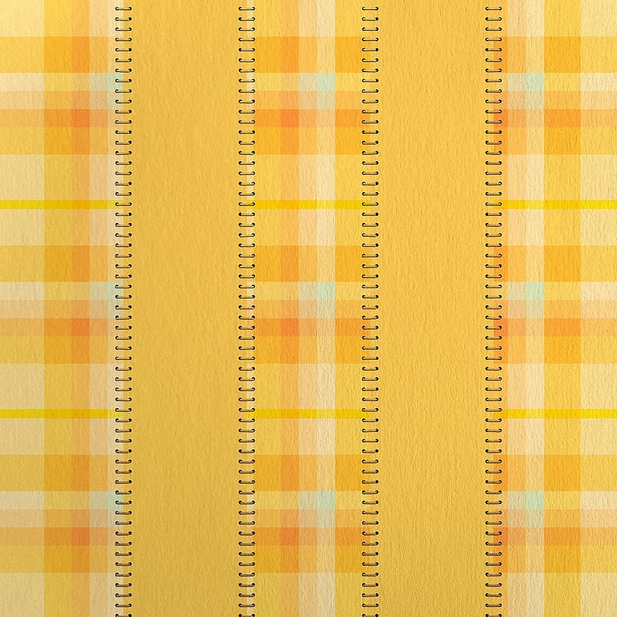 Stripes, Orange, Plaid, Checkered, Yellow, Stitches, Scrapbooking, Pattern