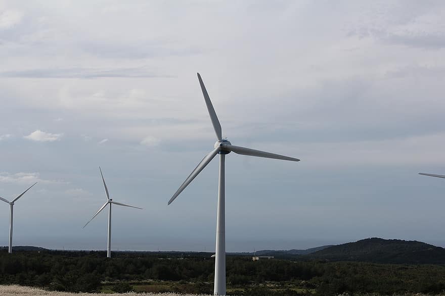 ミルズ、風車、風、風力、風力タービン、燃料と発電、ジェネレータ、電気、プロペラ、代替エネルギー、電源