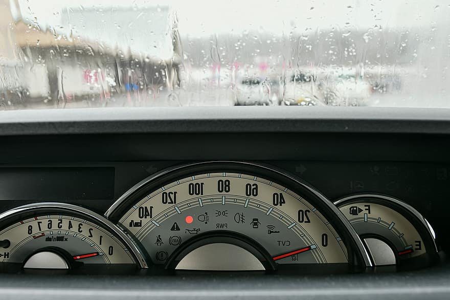 trafikk, kjøretøy, bil, speedometer, dashbord, glass
