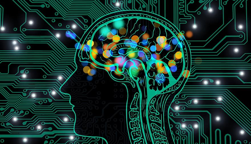 intelligence artificielle, cerveau, pense, contrôle, l'informatique, ingénierie électrique, La technologie, développeur, ordinateur, homme, intelligente