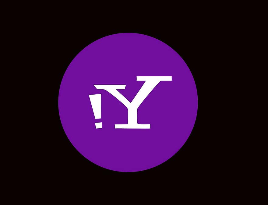 Yahoo, интернет, поисковый движок, сетей, логотип, смартфон