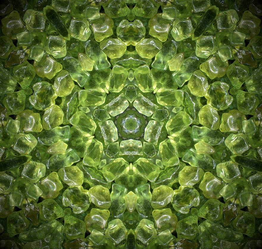 розетка, мандала, калейдоскоп, зелен фон, зелен тапет, Фон със скъпоценни камъни, украшение, тапети, декор, декоративен, симетричен