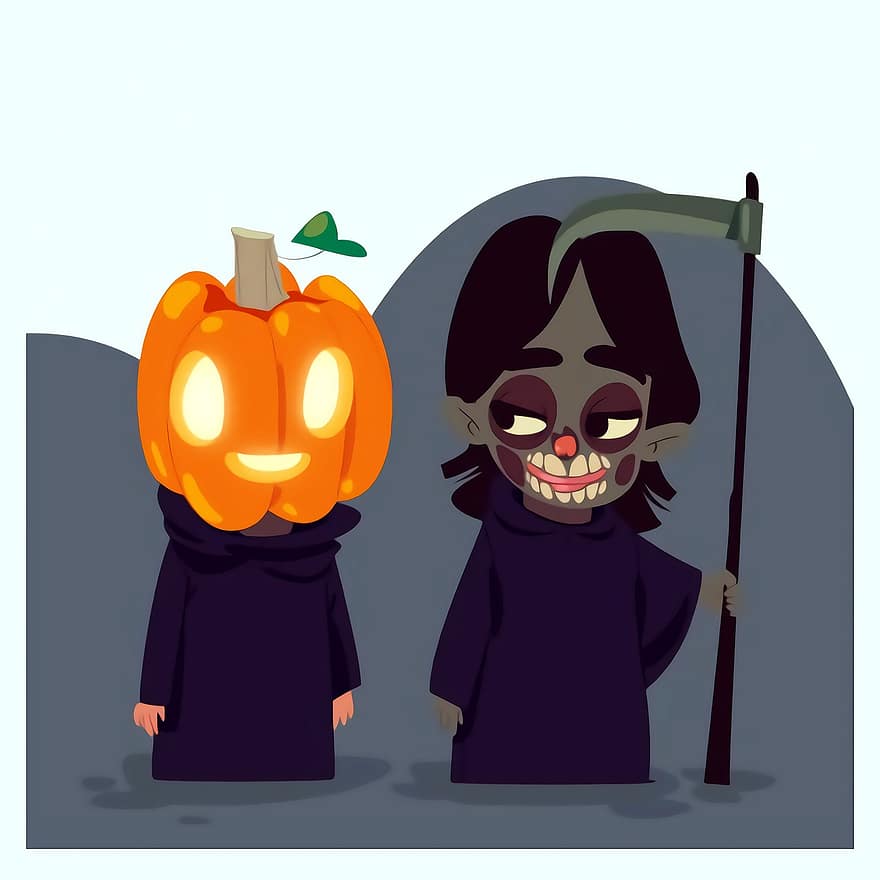 Pumpkin, Halloween, Bruges, Celebration, Skull, Death, Catrina, Mexico, Day Of The Dead, October, Fantasy