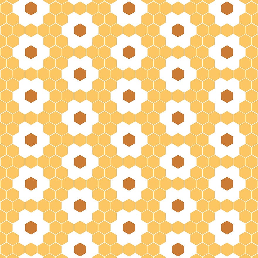 Hexagon, Honeycomb, Pattern, Design, Geometric, Shape, Modern, Hexagonal, Mosaic, Backdrop, Cell