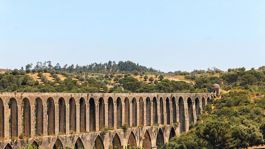 aqüeducte, prendre, portugal