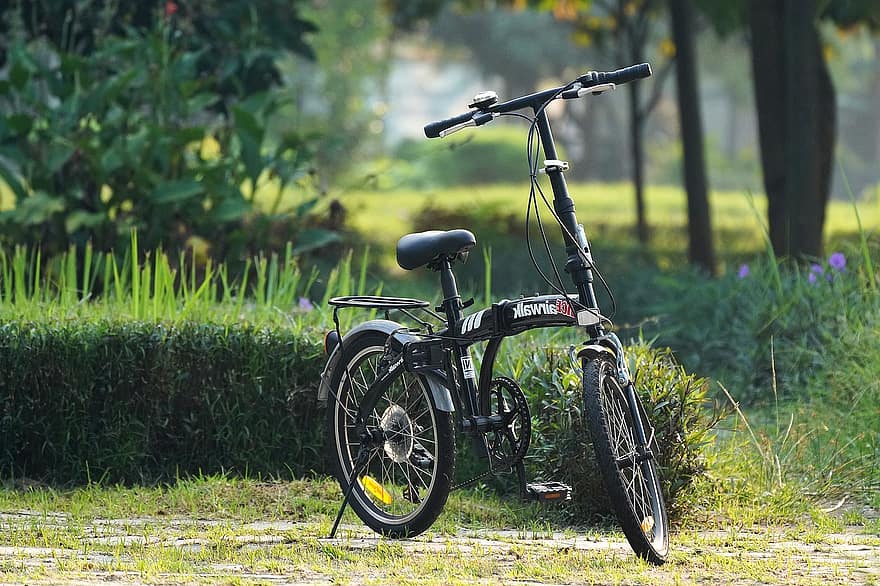 градина, велосипед, природа, парк, колела, колела за велосипеди, превозно средство
