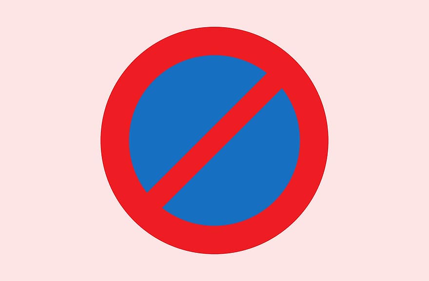 符号、禁止事項、道路、注意