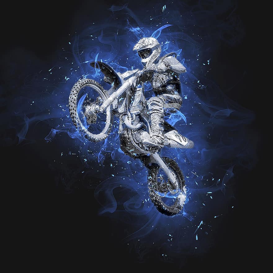 pyörä, Urheilu, moottoripyörä, ratsastus, nopeus, miehet, moottoripyöräkilpailu, Extreme-urheilu, biker, motocross, urheilukilpailu