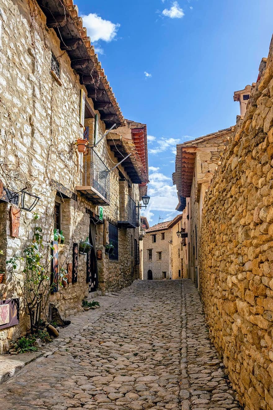 Town, Village, Street, Way, Path, Mirambell, Aragon, architecture, history, cultures, famous place