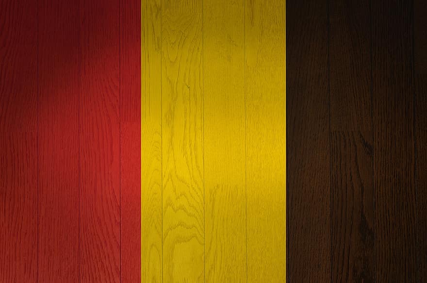 Belgie, země, vlajka, Pozadí, dřevěný, dřevo, vlastenec, národ, patriotismus, vzor, pozadí