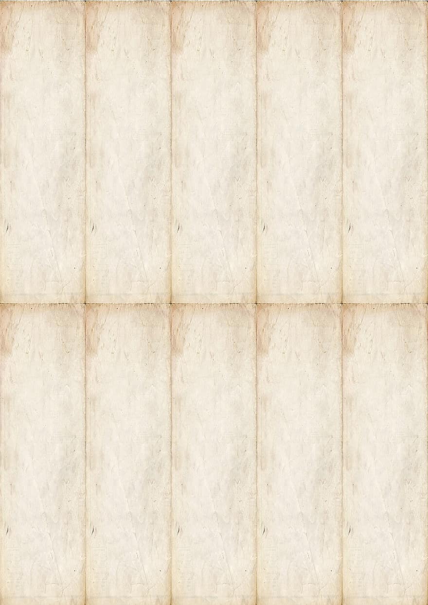 Vintage, Old Fashion, Bookmark, Old Paper, Rectangle, Brown, Tan, Cream, Background
